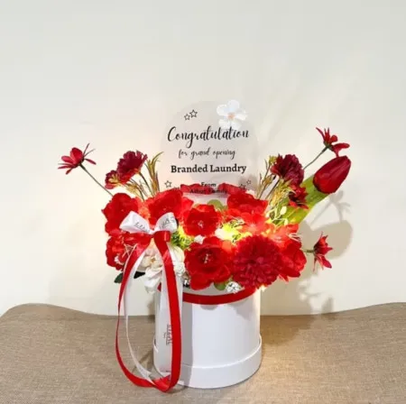 Bloom Box Akrilik Ucapan Grand Opening Pasar Minggu