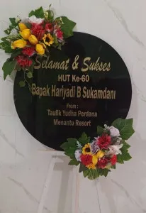 Papan Akrilik Ucapan Ulang Tahun Pasar Minggu